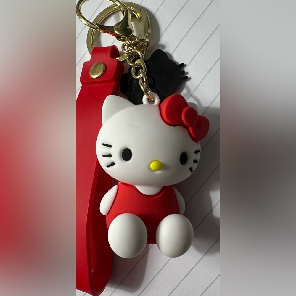 Hello Kitty Key Chain Travel Accessory Wrist Band Gifts for daughter friend mom